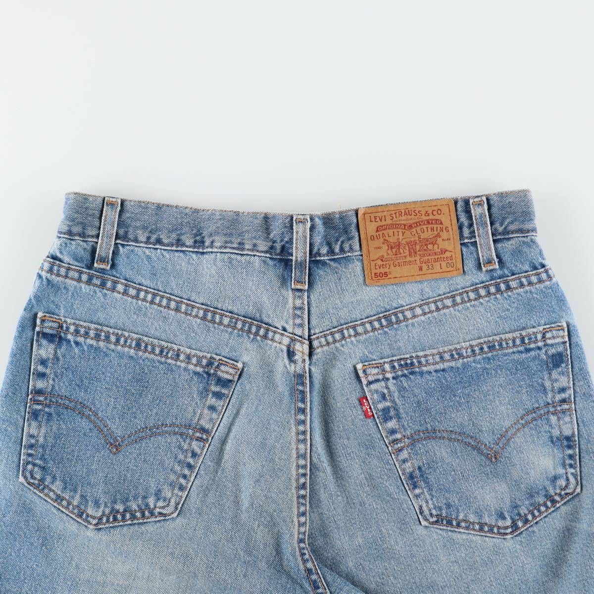 古着 00年代 リーバイス Levi's 505 REGULAR FIT デニムショーツ