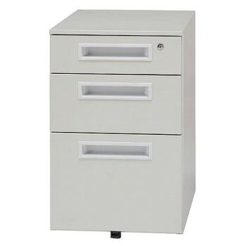 井上金庫販売 オフィス用 3段ワゴン ニューグレー GSWシリーズ GSW-3 N 32,945円
