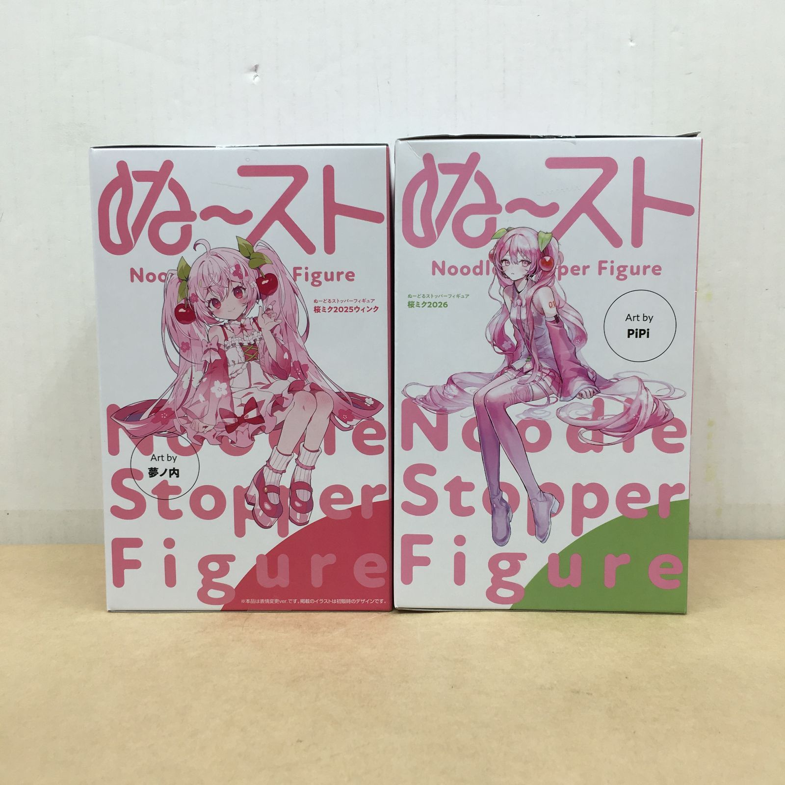 未開封 初音ミク ぬーどるストッパーフィギュア 桜ミク2025ウィンク