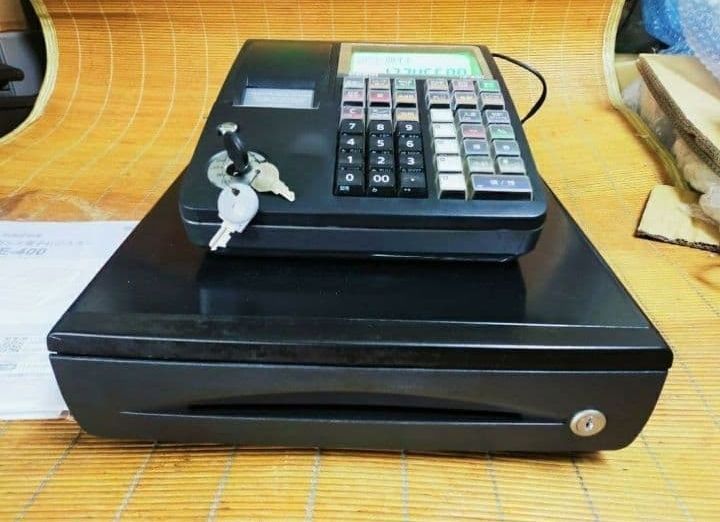 カシオレジスター TE-400 フル設定無料 PC連携売上管理 820088 | Buyee