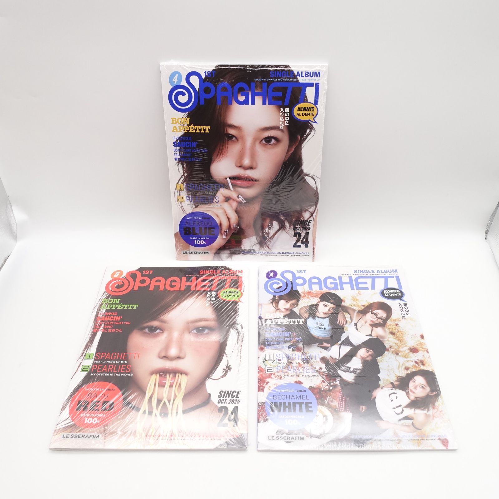 LESSERAFIM SPAGHETTI コンパクト盤 CD アルバム 未開封 6形態セット