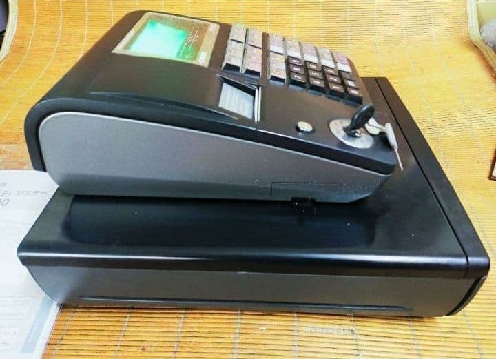 カシオレジスターTE-400 フル設定無料PC連携売上管理820088 | Buyee