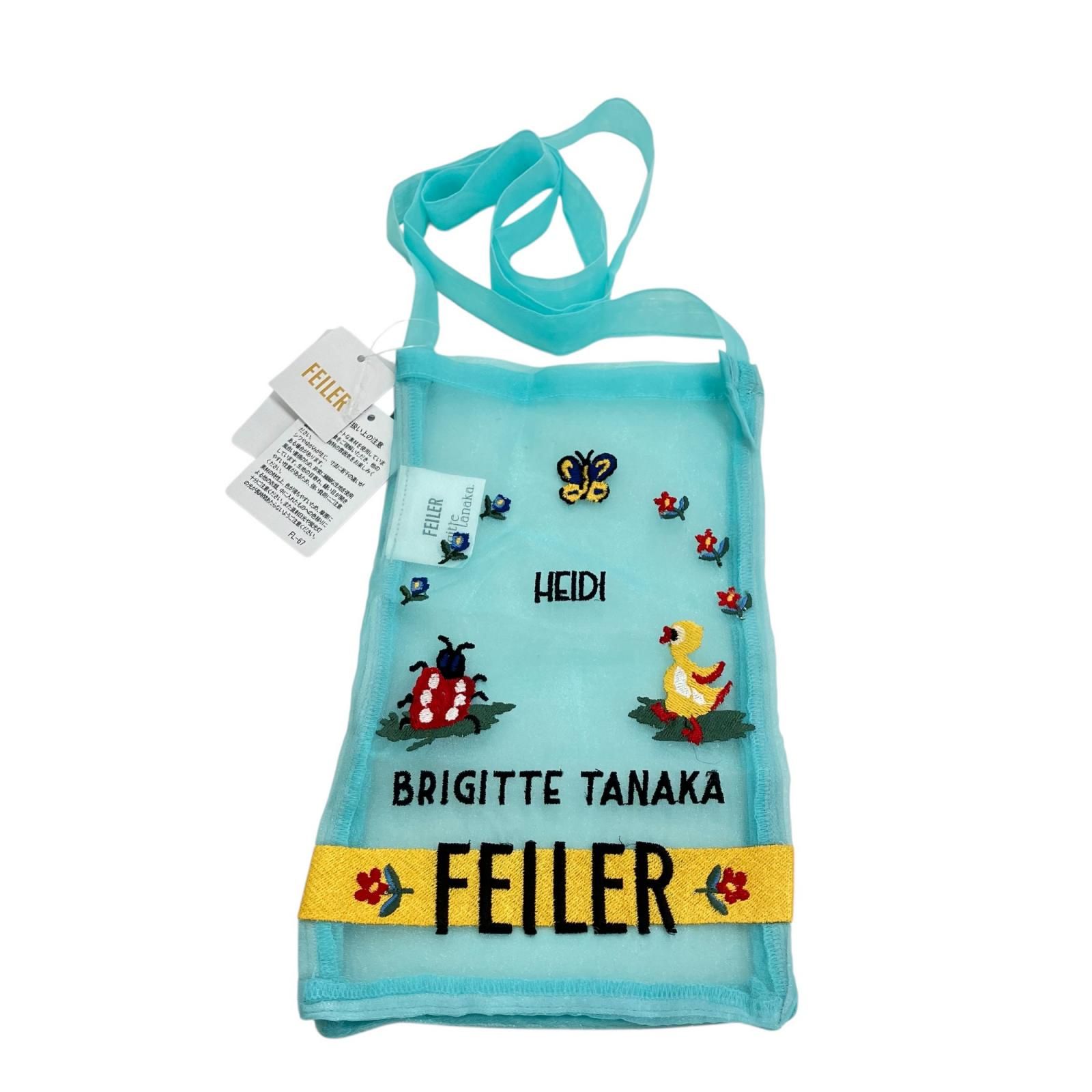 FEILER BLACK ブリジットタナカ　未使用タグ付き　開封済み　自宅保管品 186001 現状品 FEILER フェイラー タグ付き ブリジットタナカ ミニ