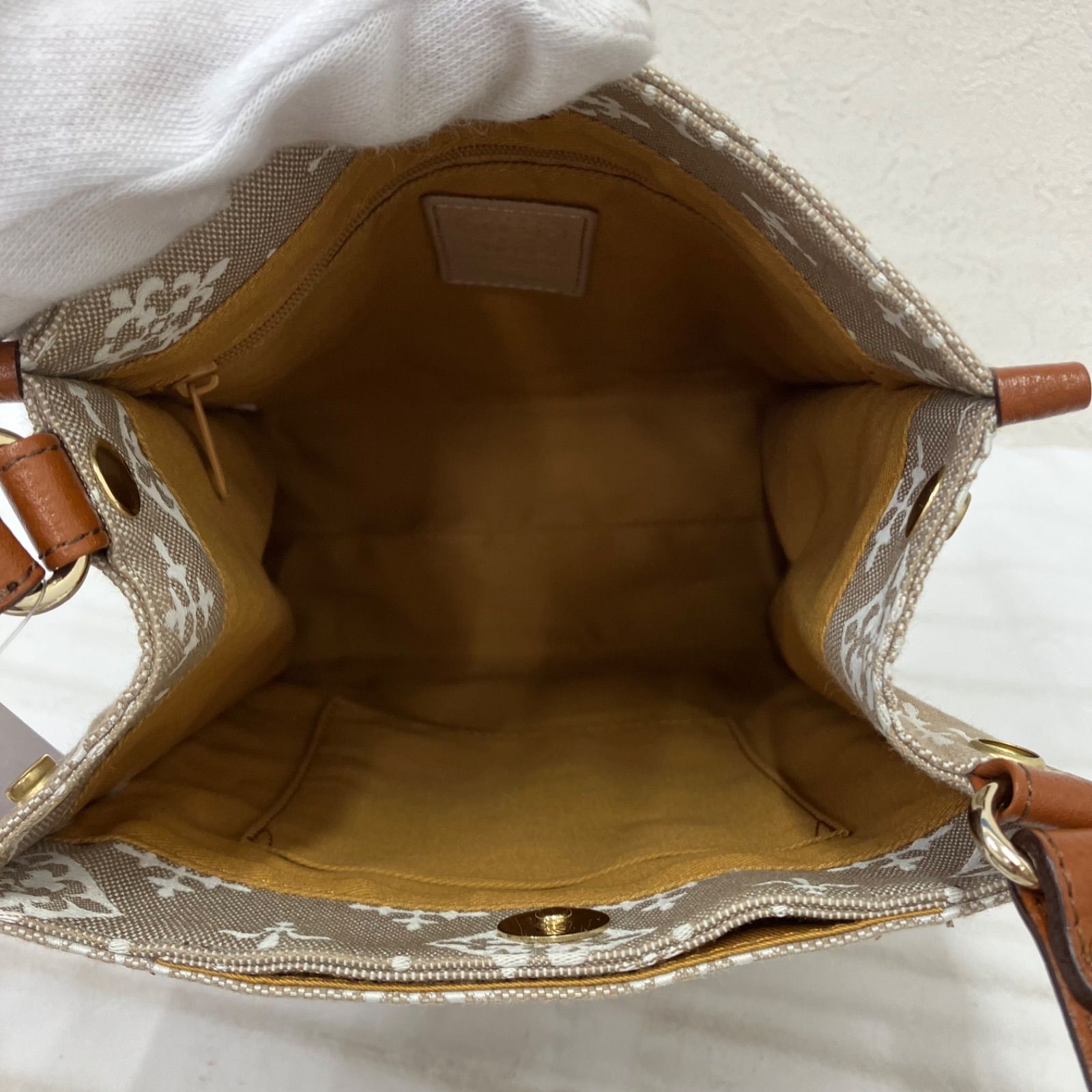 6120 【美品】 russet ラシット スクエアミニショルダーバッグ 