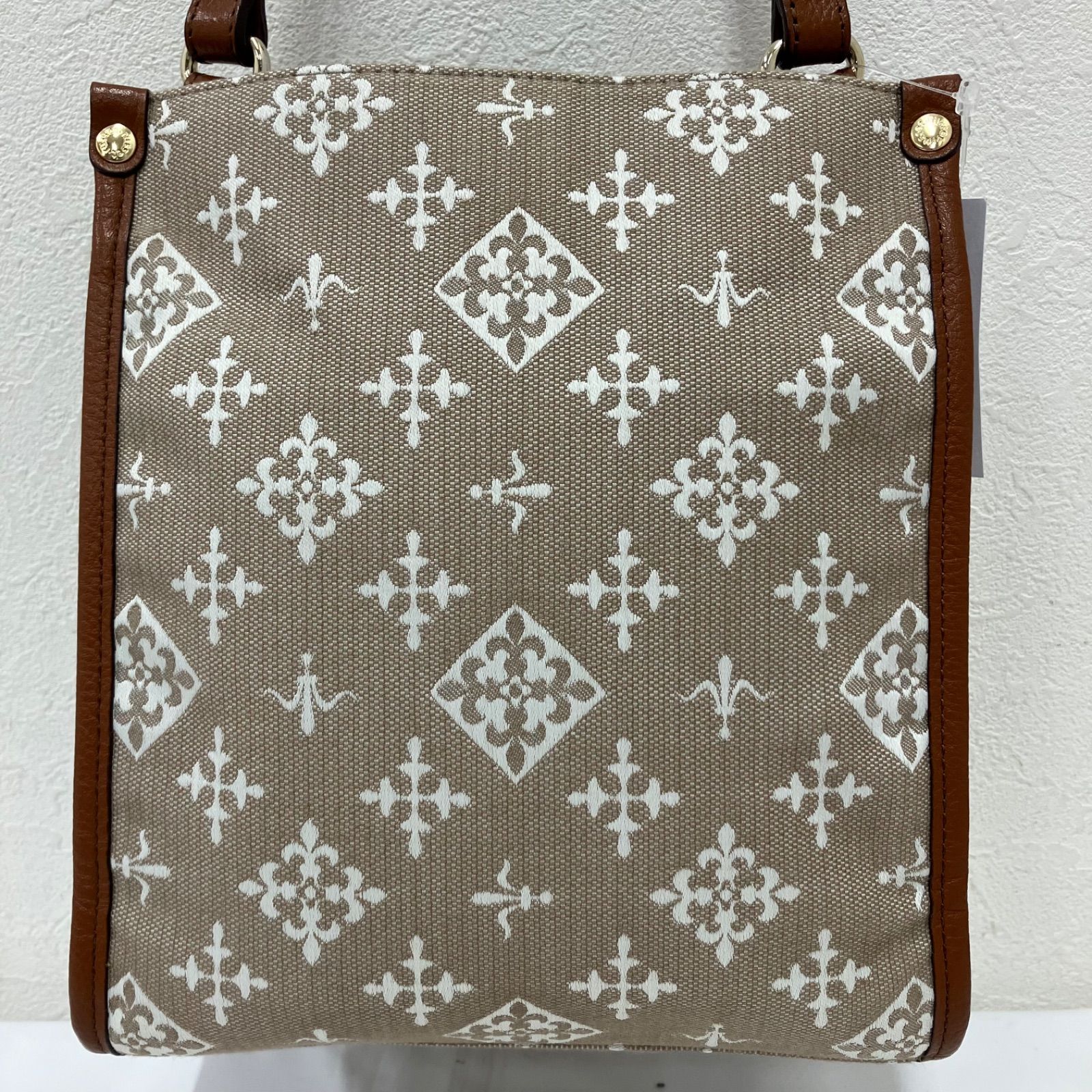 6120 【美品】 russet ラシット スクエアミニショルダーバッグ 