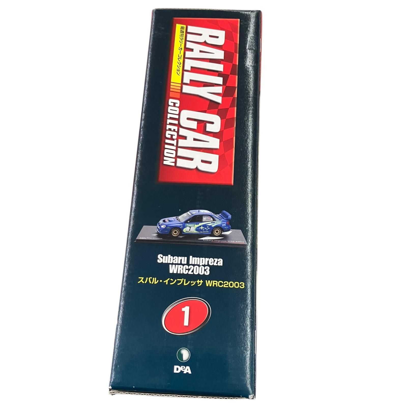186000 DeAGOSTINI ディアゴスティーニ スバル・インプレッサ WRC2003