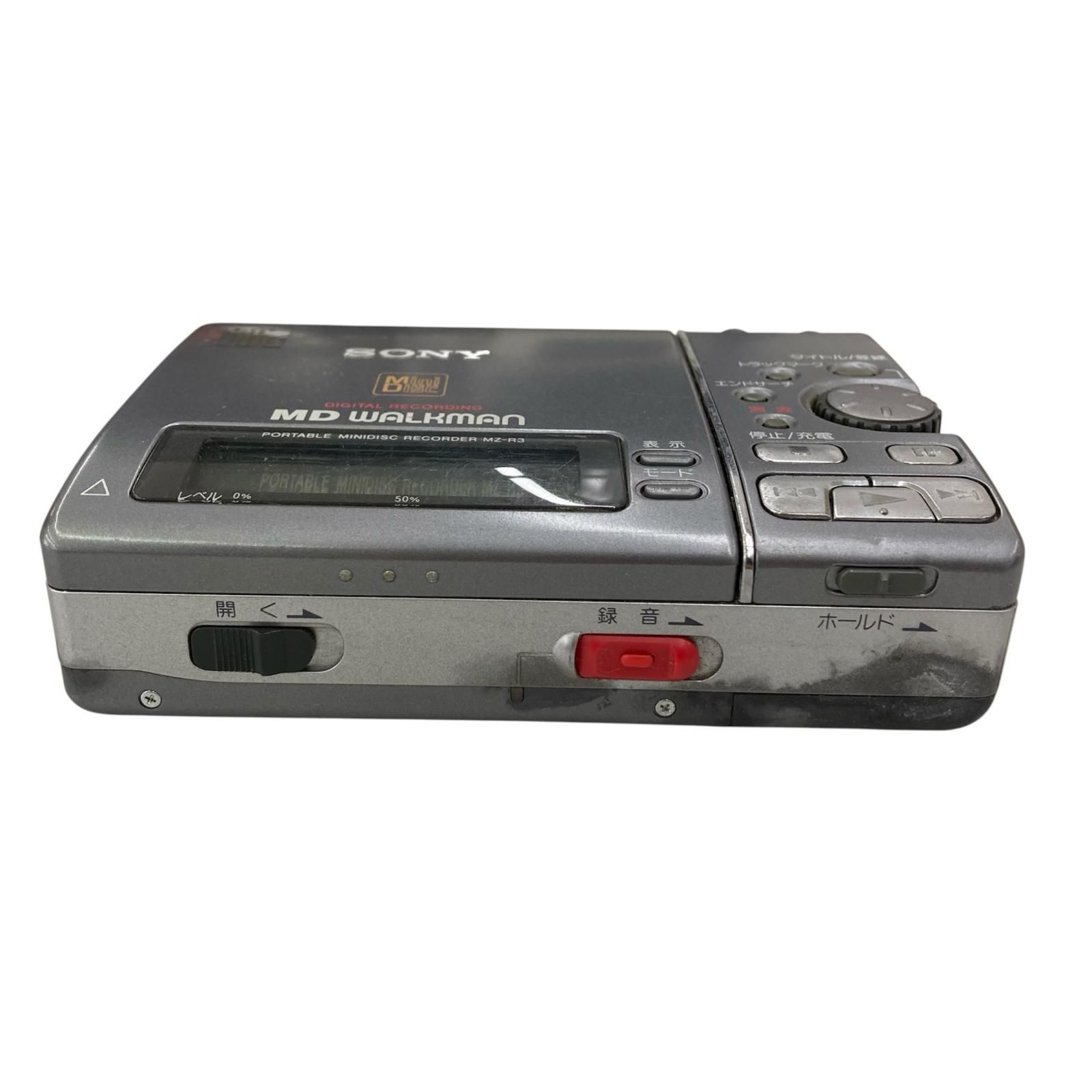 ジャンク品 SONY MD WALKMAN MZ-R3 ソニーMDウォークマン オフィシャル