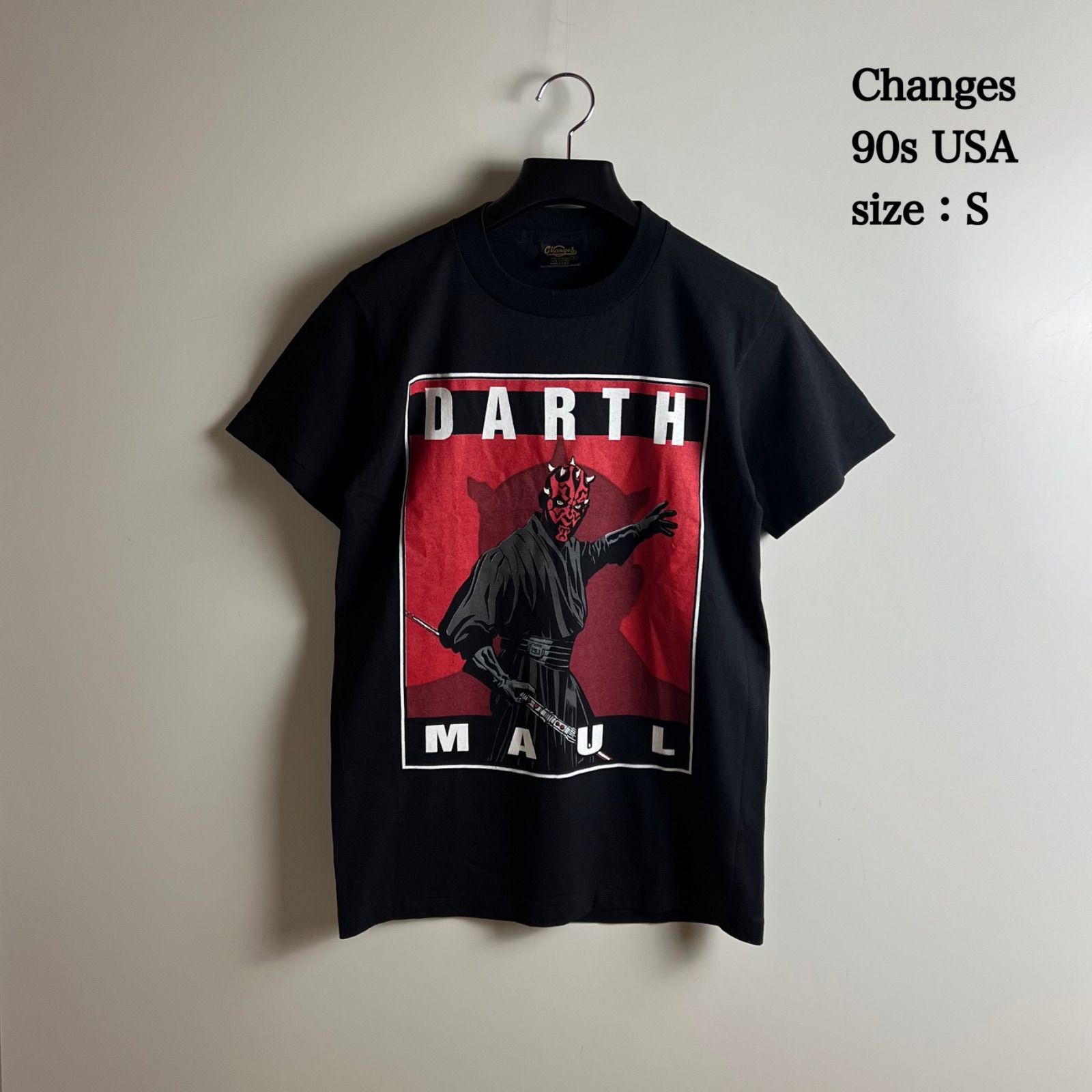 Changes 90s USA vintage STARWARS DARTH MAUL Tee S チェンジーズ