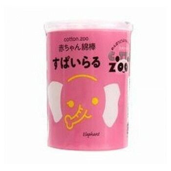 平和メディク コットン・ZOO 赤ちゃん綿棒すぱいらる 160本入×144セット 6096