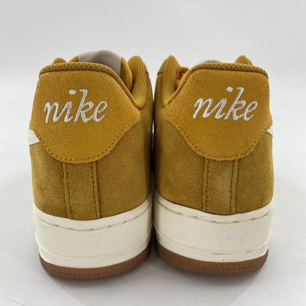 中古】NIKE AIR FORCE 1 Low '07 SE Gold Suede/Sail/University Gold
