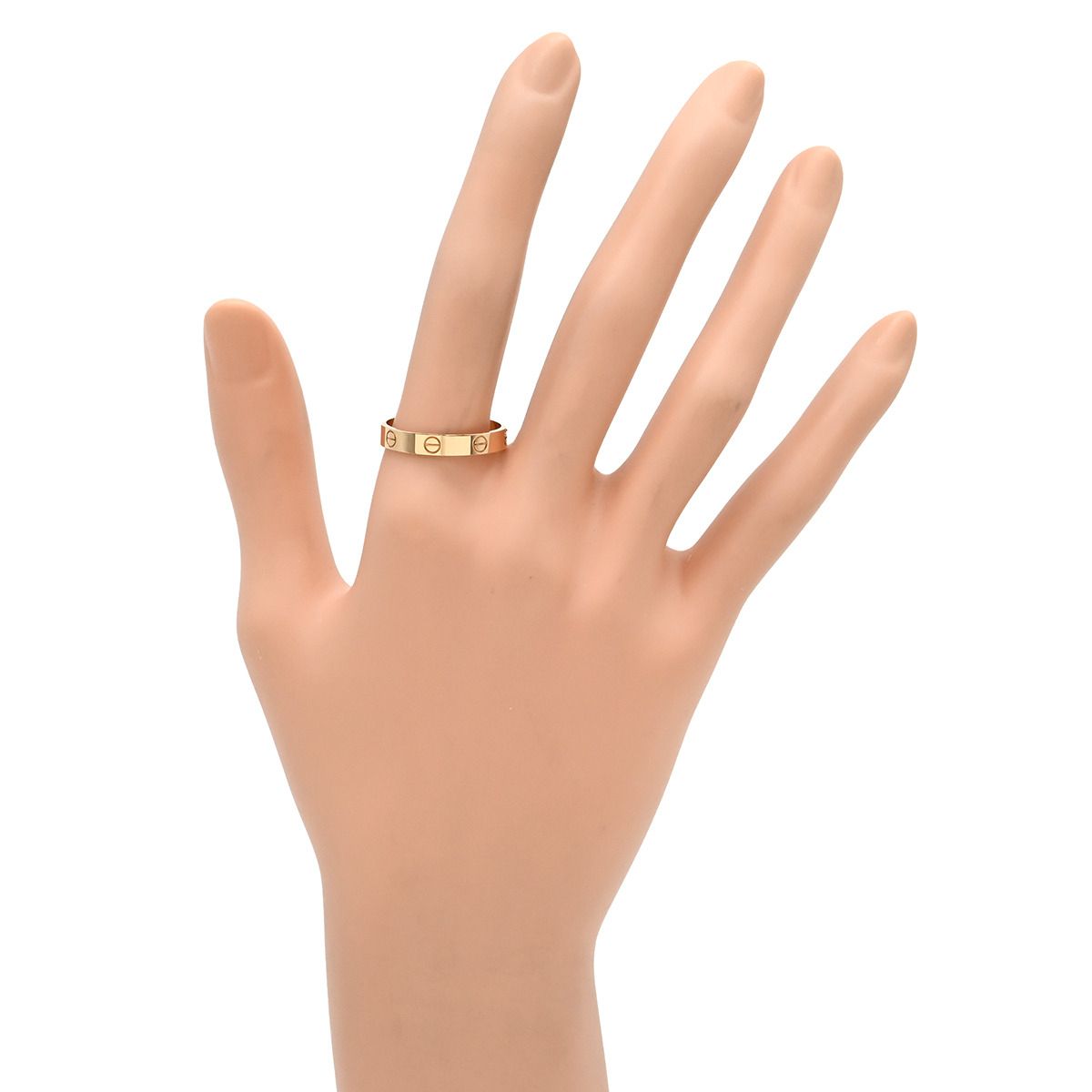 カルティエ Cartier リング 指輪 ミニラブリング ピンクゴールド #61