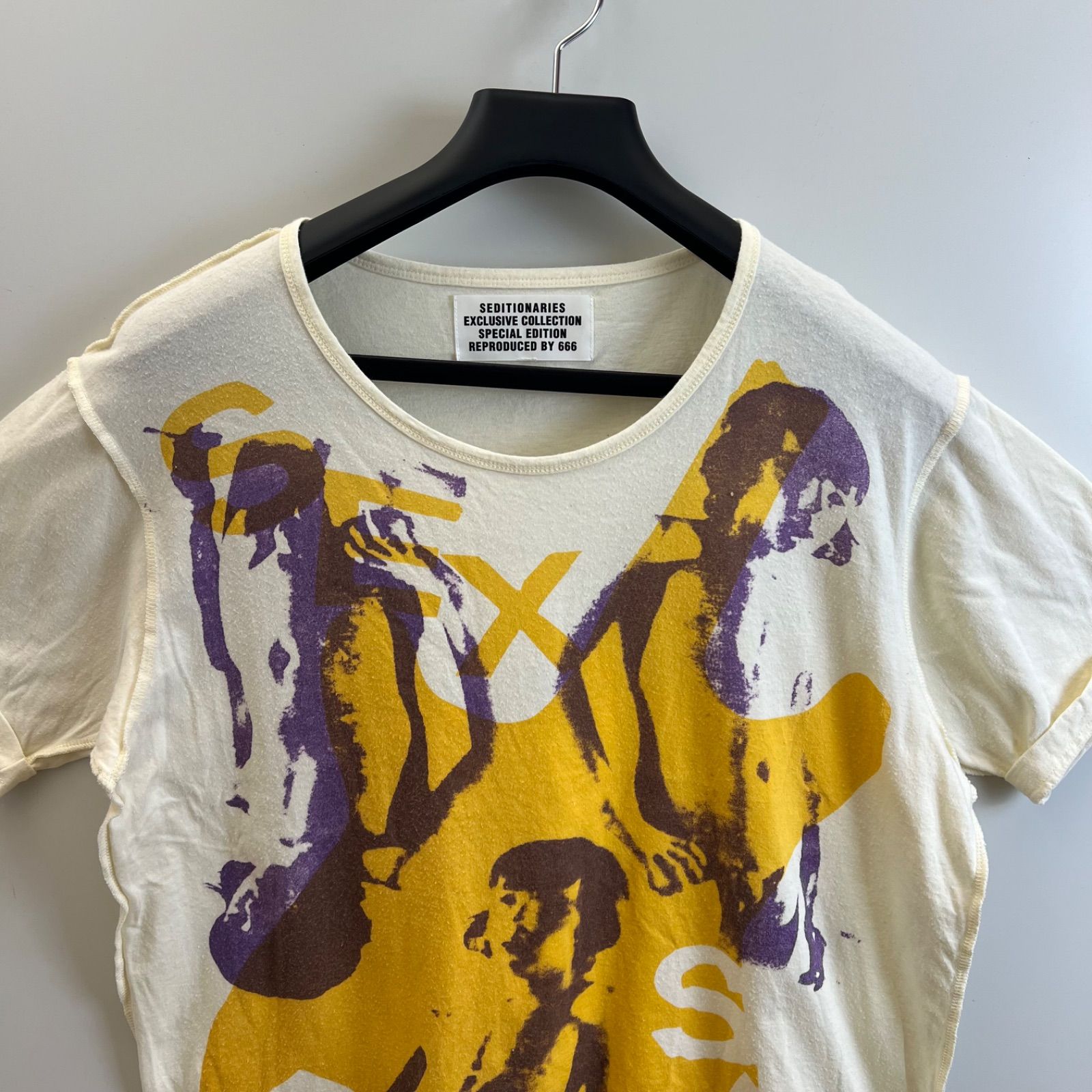 SEDITIONARIES by 666 Rare The Sex Pistols Guitar Boy Tee セディ