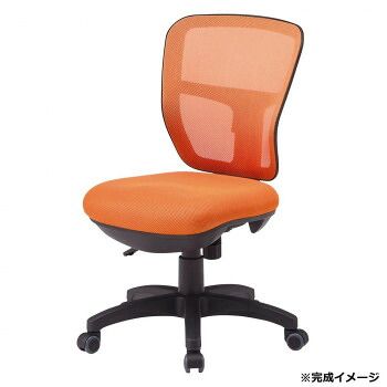 藤沢工業(TOKIO) オフィスチェア ARS-5M オレンジ