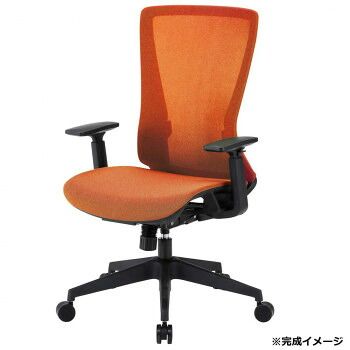 藤沢工業(TOKIO) オフィスチェア FCM-71 オレンジ