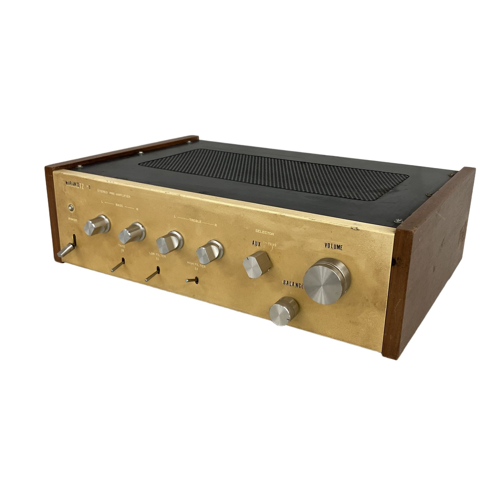 自作アンプ marantz マランツ ステレオプリアンプ 音響機材 ジャンク