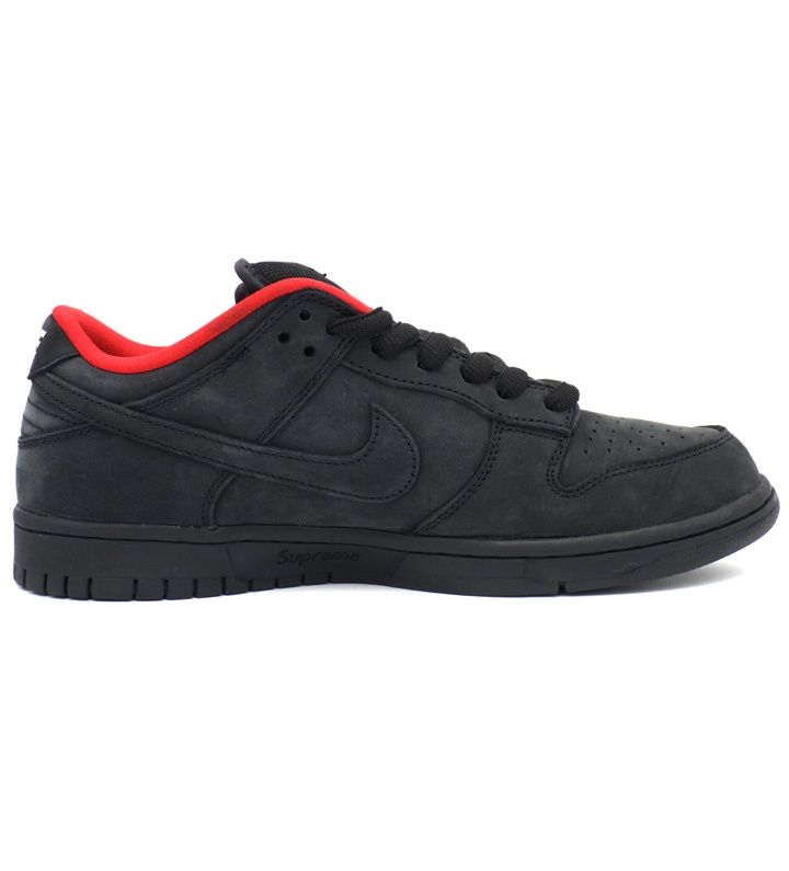 ナイキ NKE × シュプリーム Supreme 【 SB DUNK LOW Black HQ8487 001