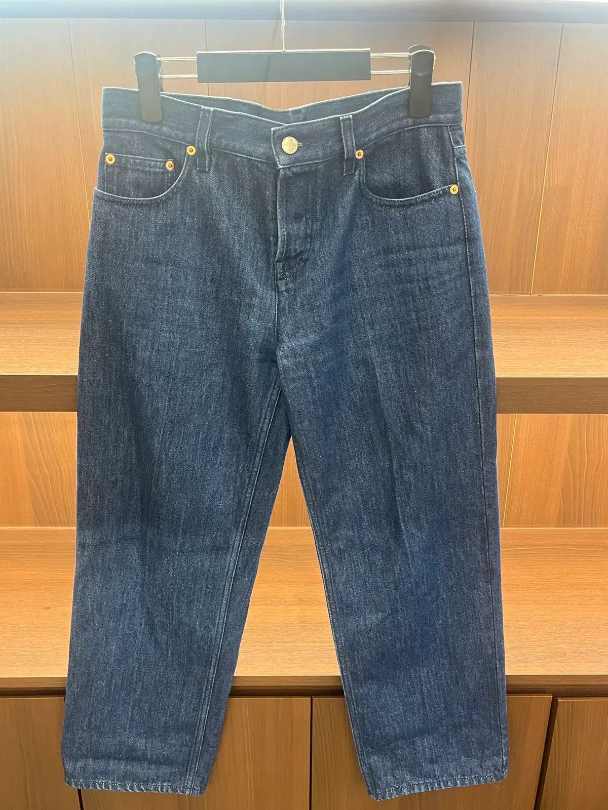 グッチ 812233 ストレートフィット デニムパンツ 25