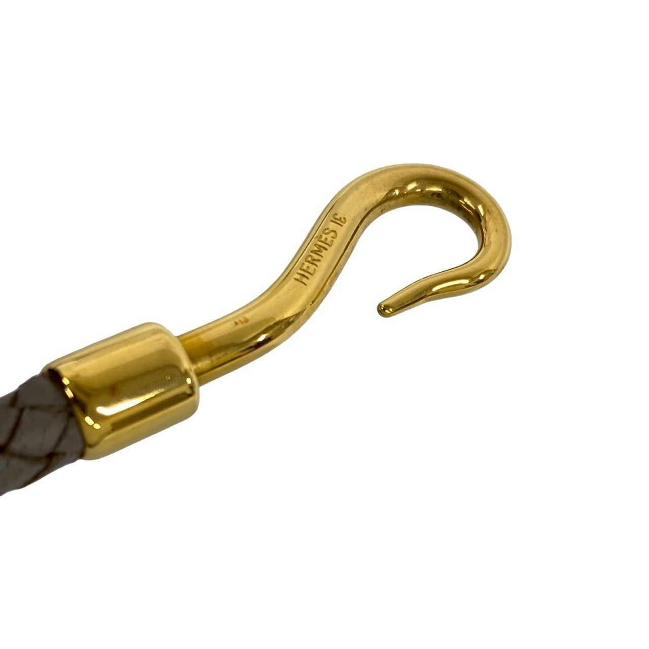 極 美品 保存箱付 HERMES エルメス ジャンボチョーカー レザー GP