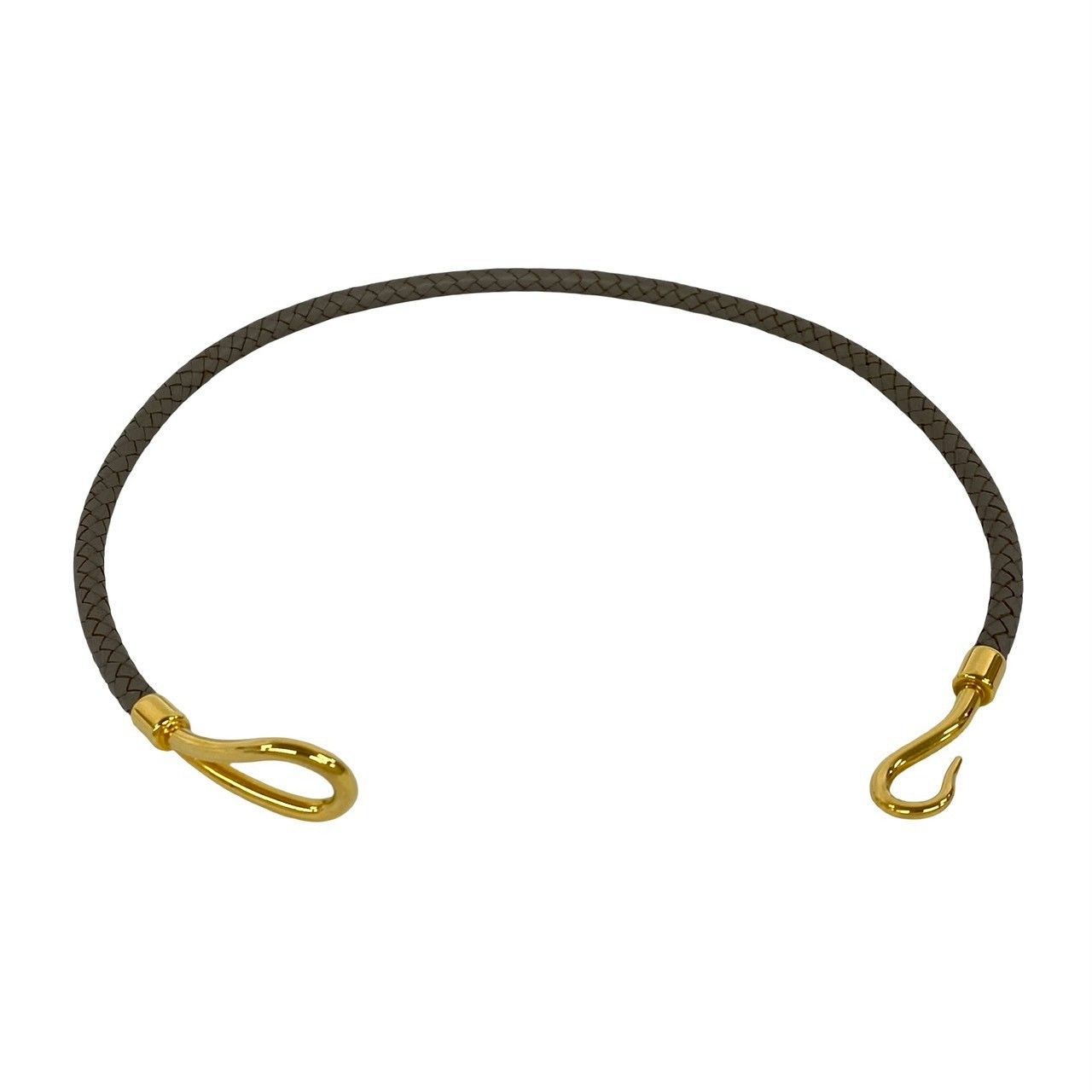 極 美品 保存箱付 HERMES エルメス ジャンボチョーカー レザー GP