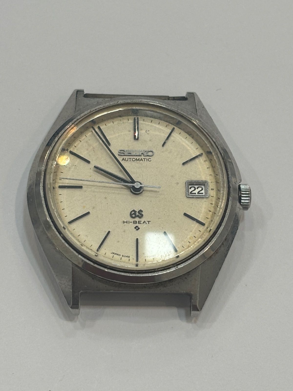 SEIKO GRAND SEIKO 5645-7010 56GS ハイビート 自動巻き 不動 ジャンク