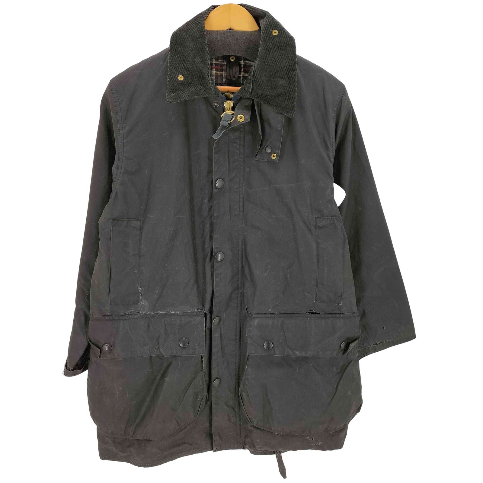 バブアー Barbour 英国製 BORDER オイルドジャケット メンズ 表記無