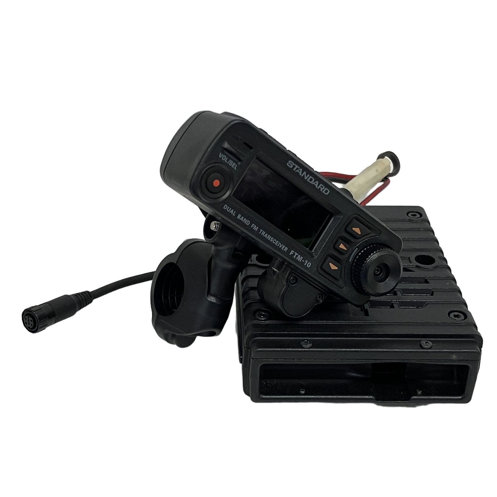 YAESU 八重洲無線 FTM-10S 144/430MHz+広帯域受信バイク用無線機 ジャンク T11435990