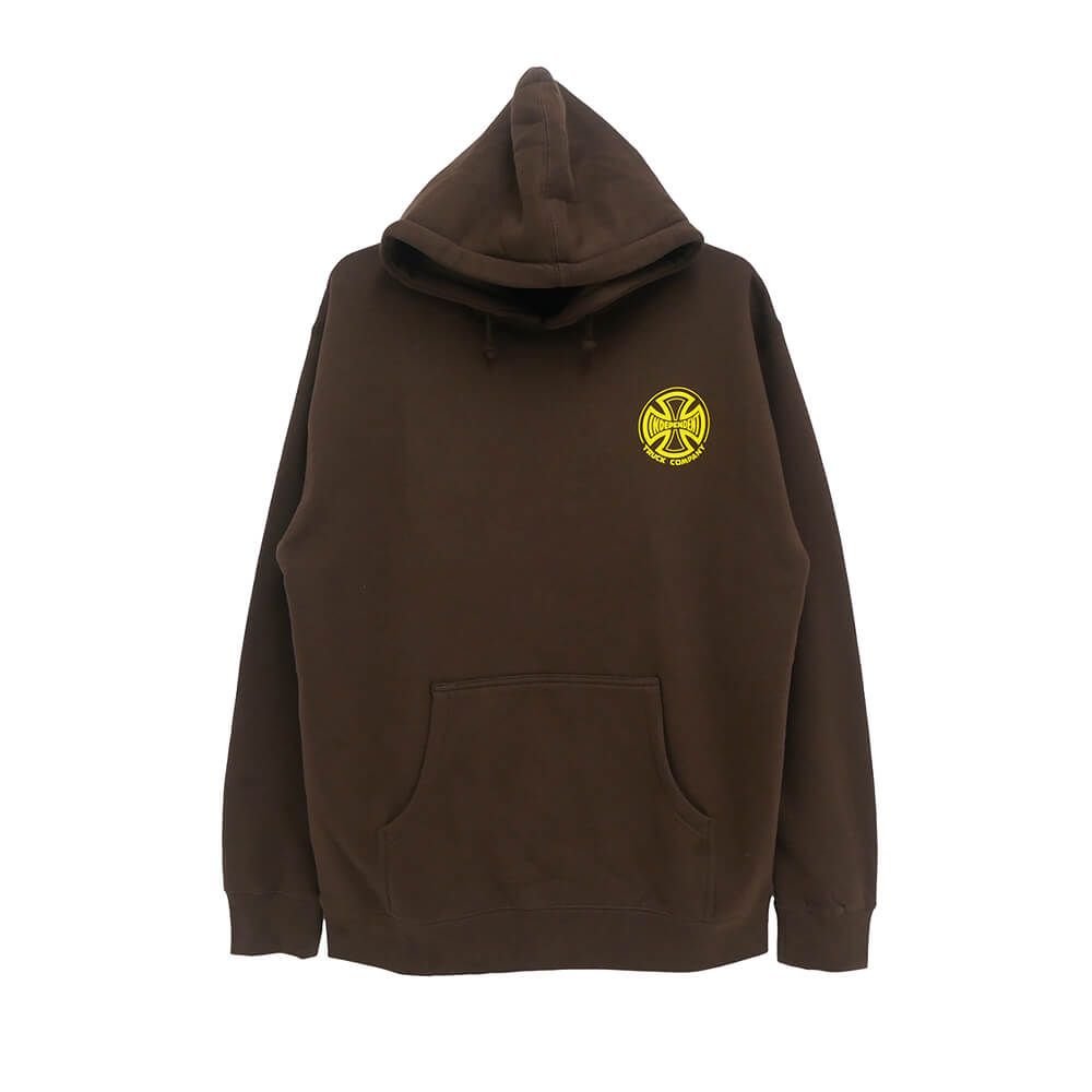 INDEPENDENT HOOD インディペンデント パーカー TRUCK CO LEGACY BROWN