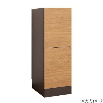 日本製組立家具 モダンデザイン デスク ナチュラルブラウン 30cm幅 co-ze-9030t-na