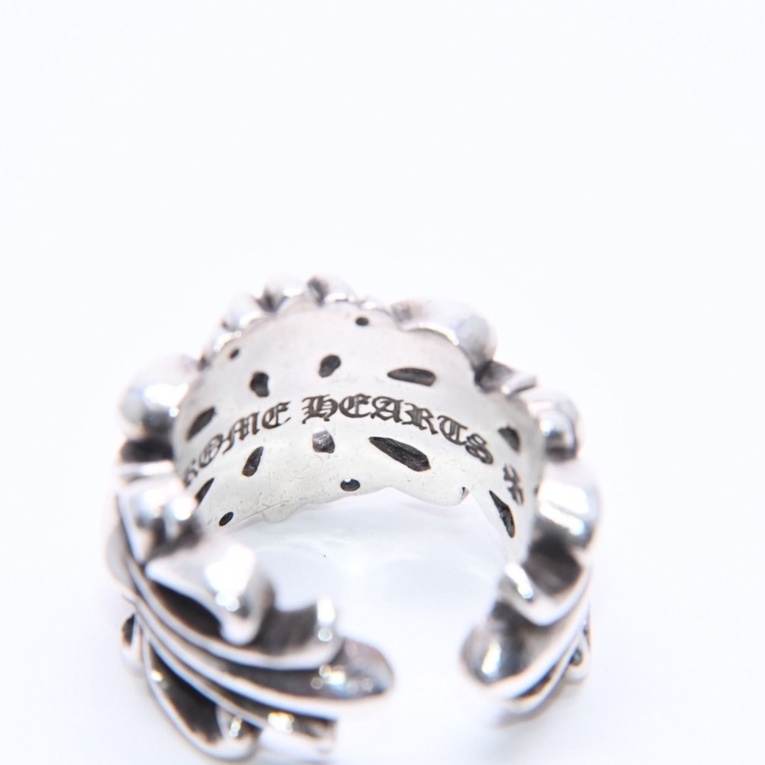 CHROME HEARTS クロムハーツ DOUBLE FLORAL CROSS ダブルフローラル