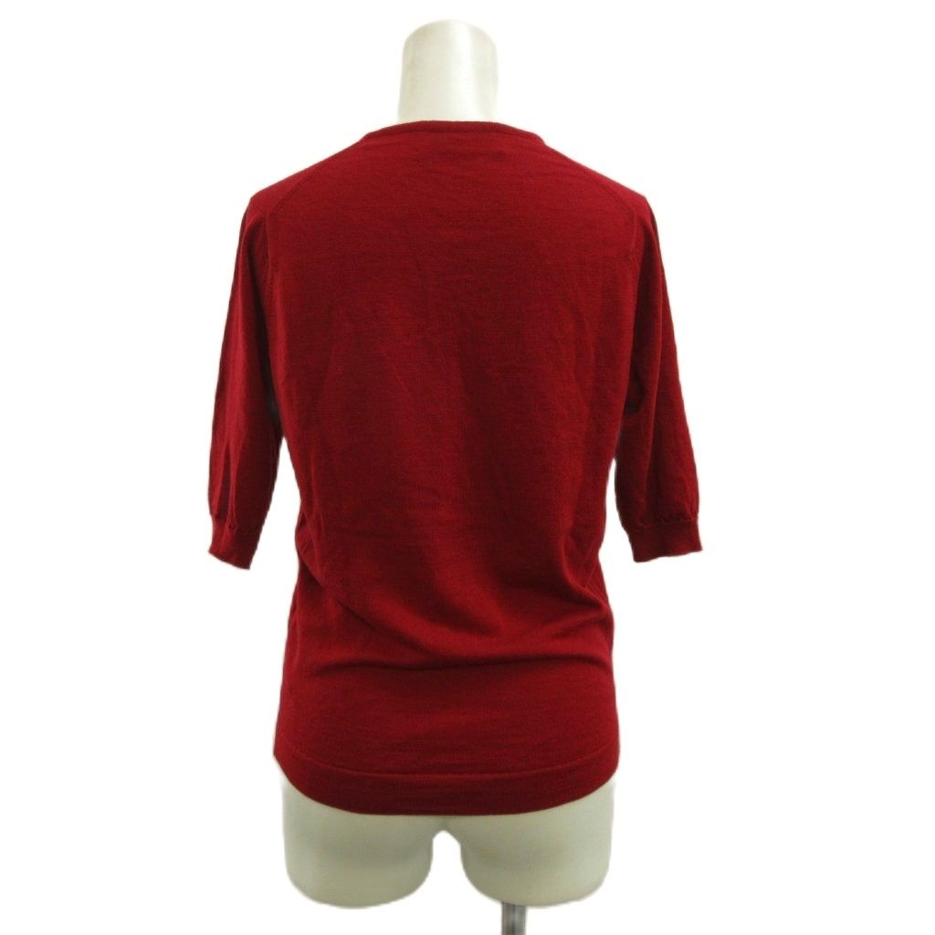 【新品】JOHN SMEDLEY ジョンスメドレー ニットカットソー M ジョンスメドレー JOHN SMEDLEY 七分袖ニット カットソー ニット
