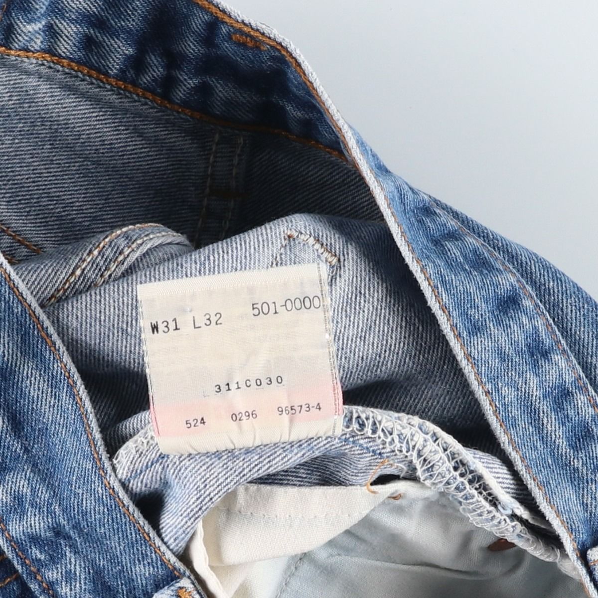 古着 90年代 リーバイス Levi's 501-0000 ストレートデニムパンツ USA