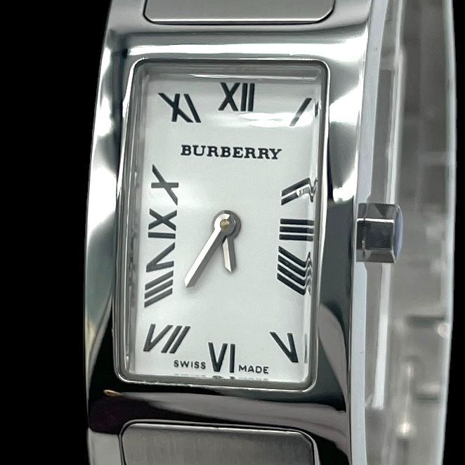 極美品 新品電池 稼働品 BURBERRY バーバリー 1400L レディース腕時計