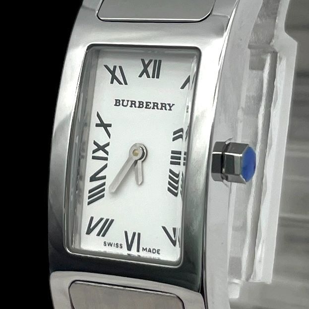 極美品 新品電池 稼働品 BURBERRY バーバリー 1400L レディース腕時計