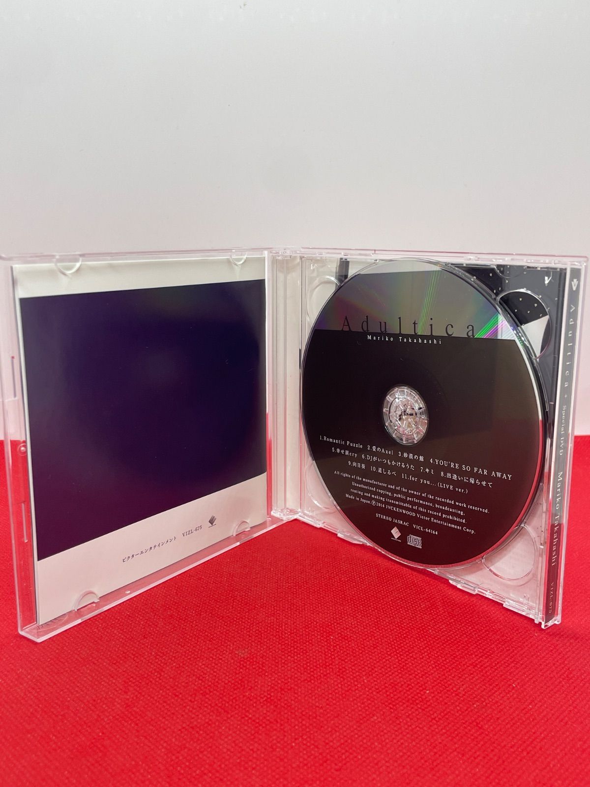 高橋真梨子限定10枚組CD 初回限定盤 高橋真梨子 / Adultica＋Special DVD付き CD アルバム