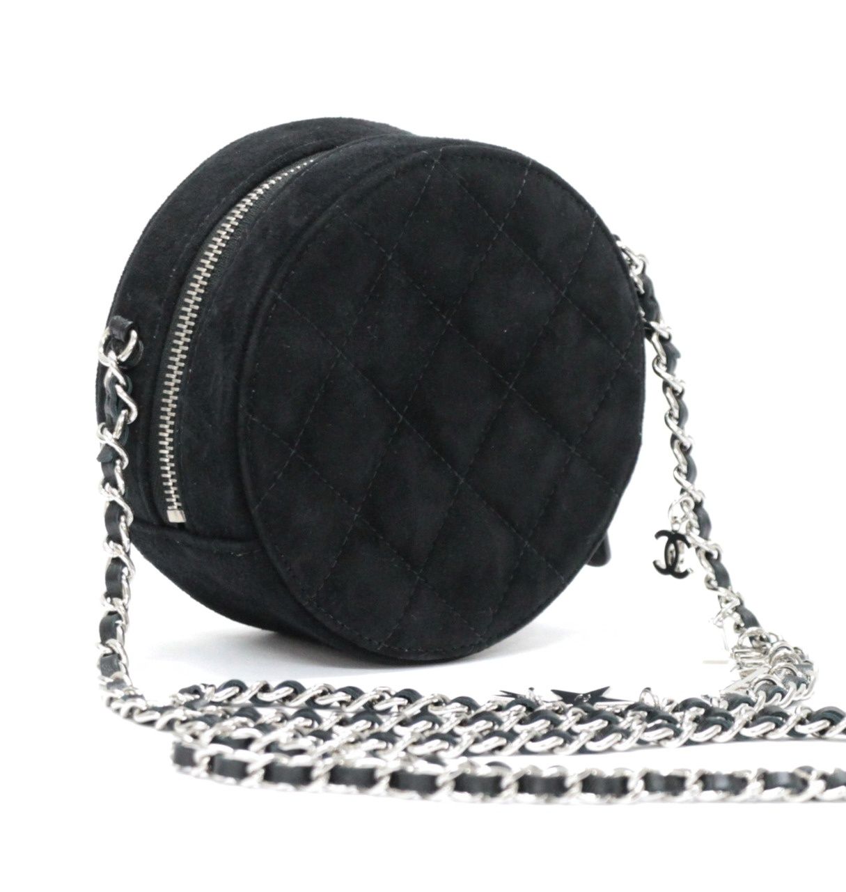 未使用 シャネル CHANEL スターライン マトラッセ ラウンドチェーン