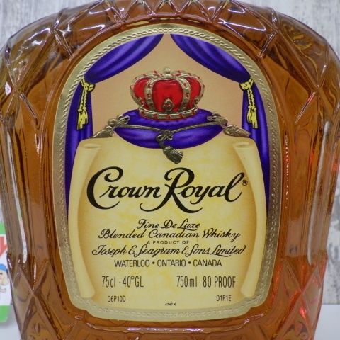 古酒ウイスキーCrown750ml未開栓の出品です。 クラウン ローヤル ウイスキー 750ml 未開栓 古酒 - メルカリ