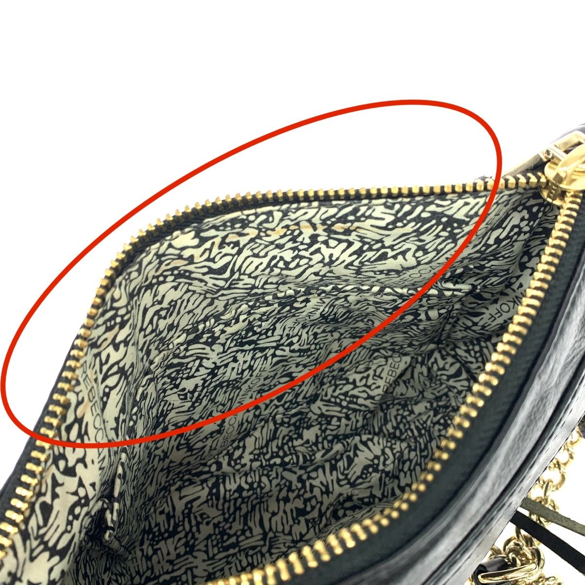 REBECCA MINKOFF レベッカミンコフ チェーンショルダーバッグ レザー