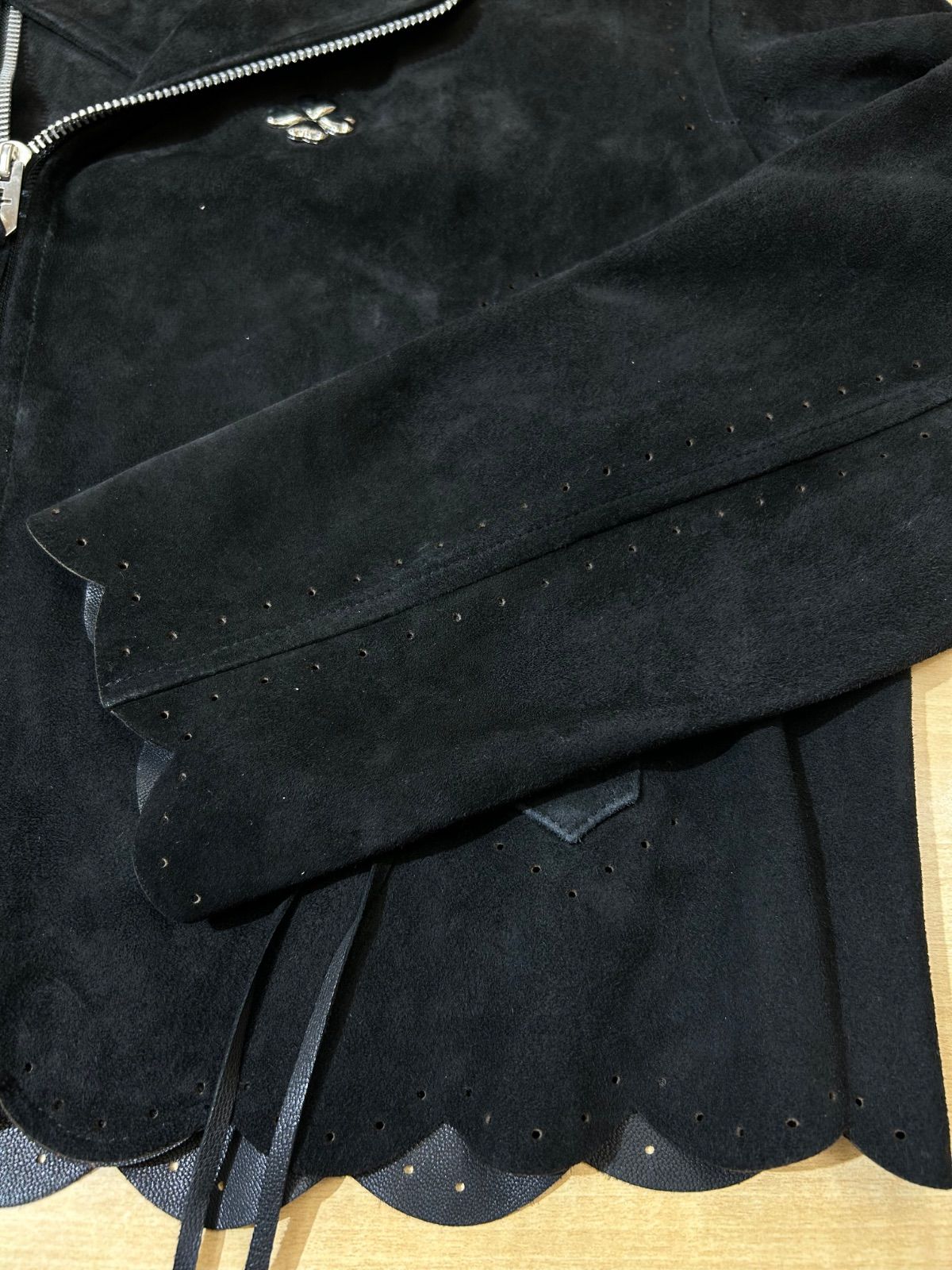 MASU SCALLOP LEATHER JACKET 48 レザージャケット 雑色店 - メルカリ