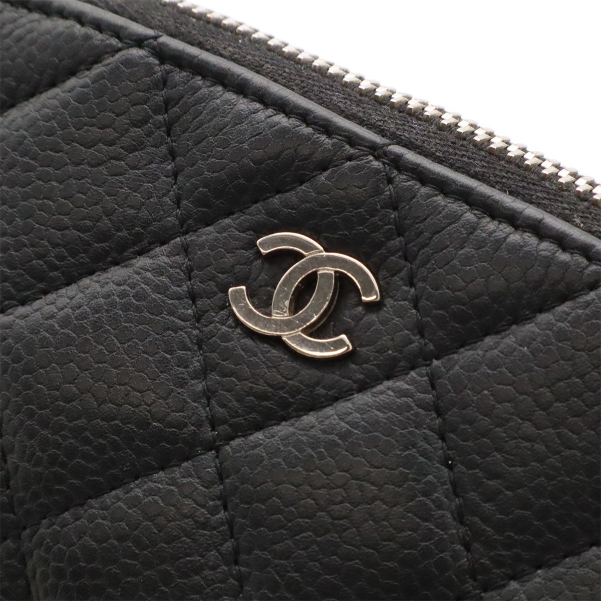 シャネル メイクポーチ 黒 ミニ CHANEL シャネル シャネル コスメ