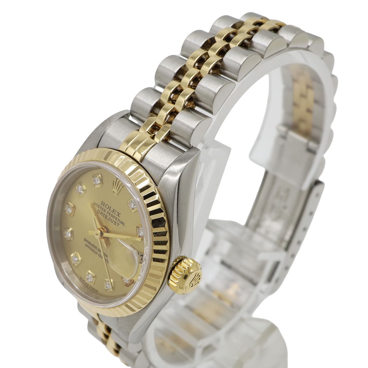 ROLEX ロレックス デイトジャスト 79173G シャンパン文字盤 SS K18YG