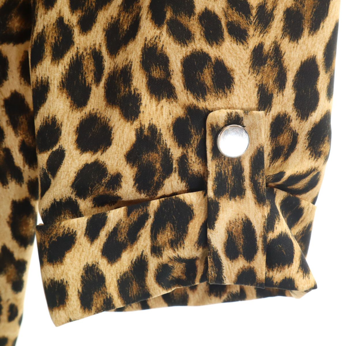 ZARA レオパード　ファージャケット　L 未使用 ZARA ザラ レオパード ジャケット L ベージュ ブレザー ヒョウ