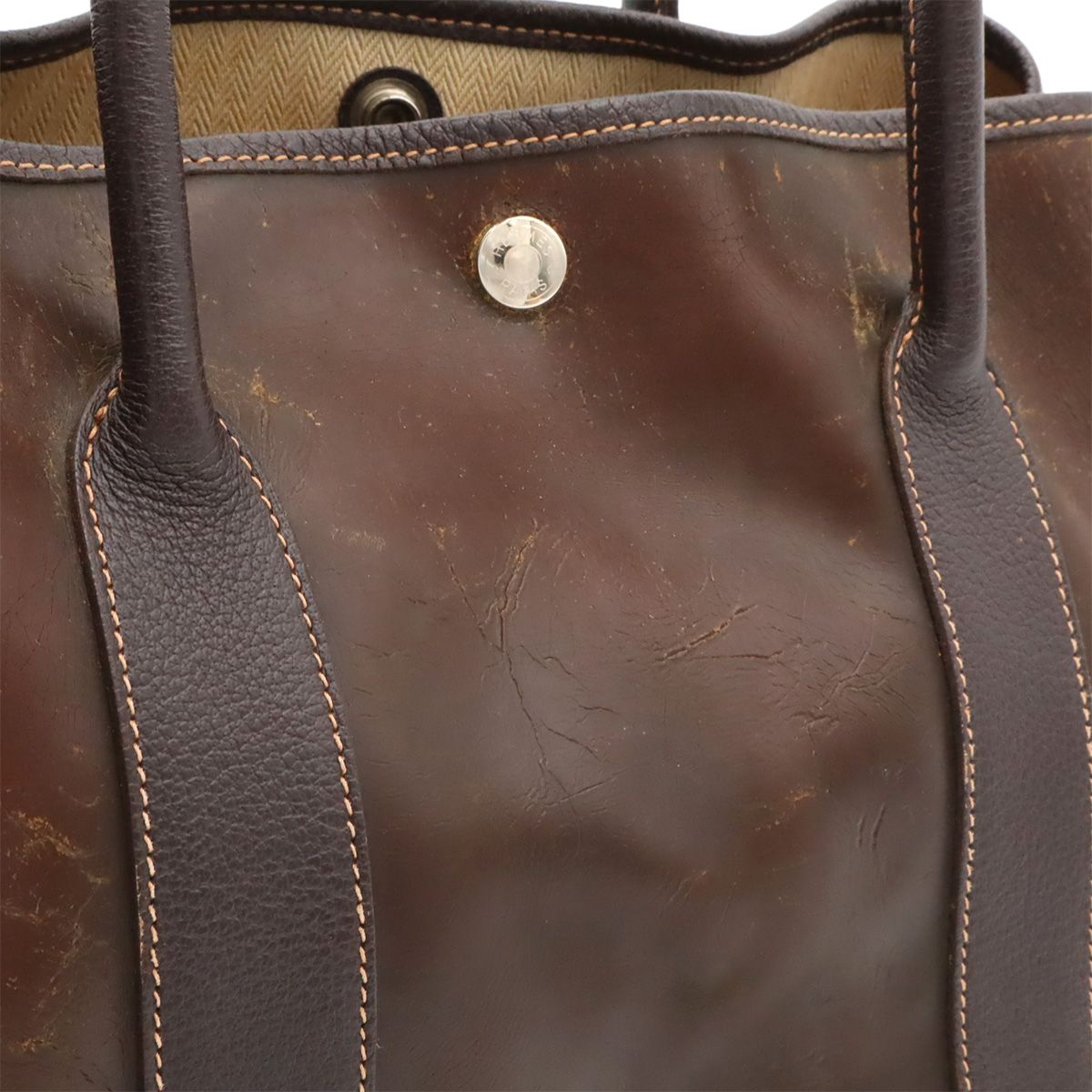 HERMES エルメス ガーデンパーティPM トートPM トートバッグ