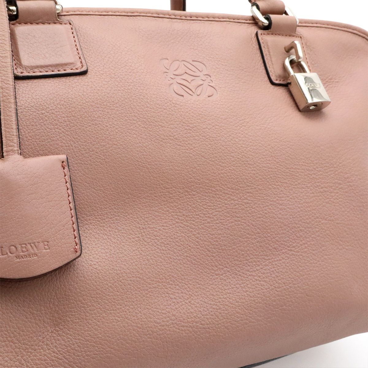 LOEWE ロエベ アマソナ36 アナグラム ハンドバッグ ミニボストンバッグ