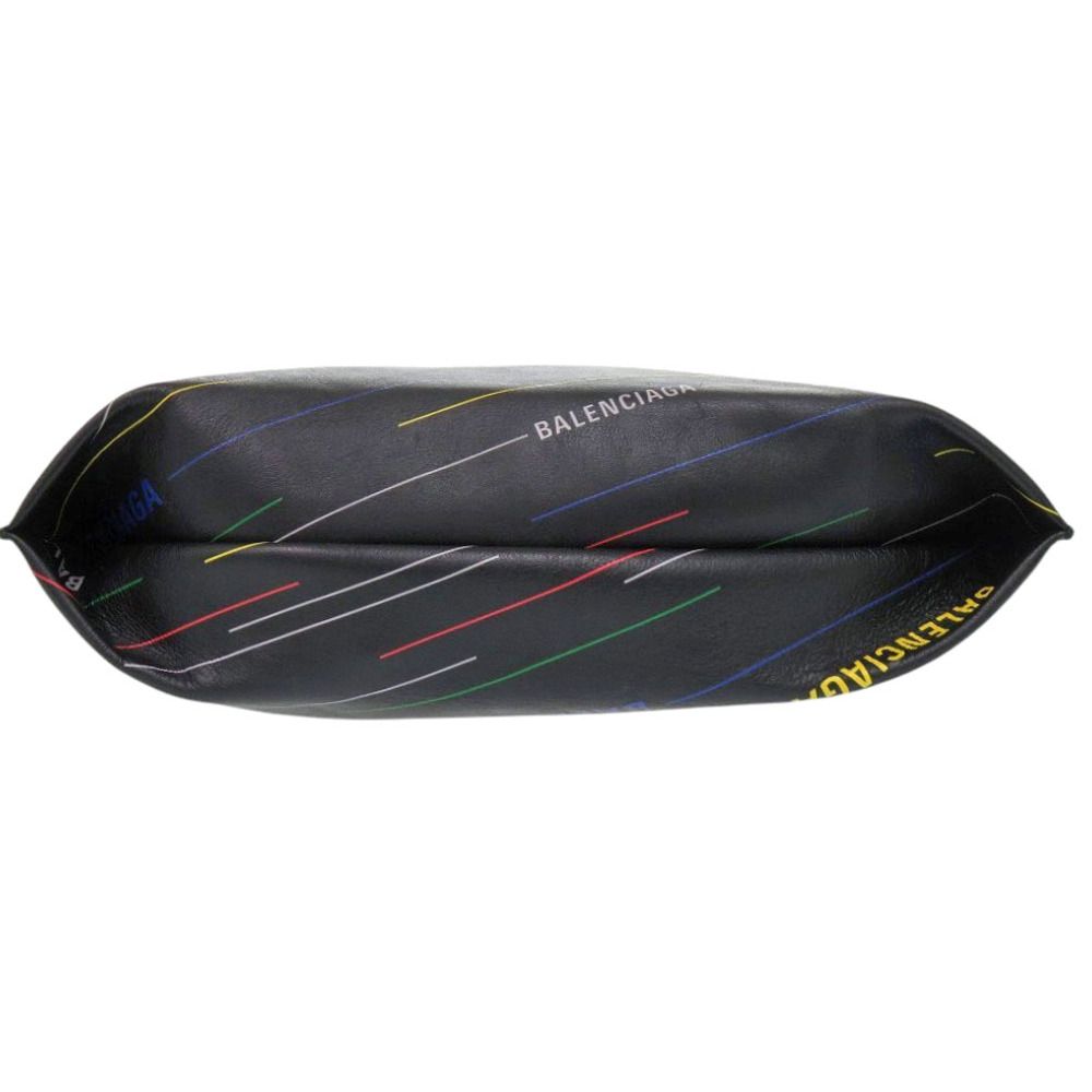 美品 バレンシアガ 541908 レザー ブラック トートバッグ 1446