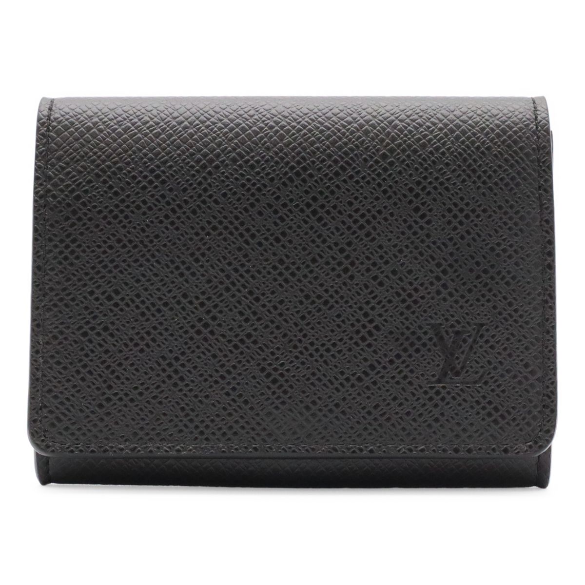 LOUIS VUITTON ルイ ヴィトン タイガ アンヴェロップ カルト ドゥ ヴィジット NM カードケース 名刺入れ ノワール 黒 ブラック M64595