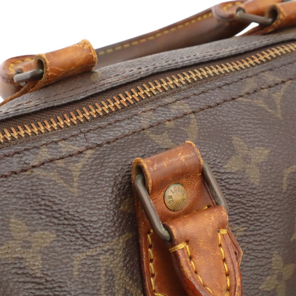 LOUIS VUITTON ルイ ヴィトン モノグラム スピーディ25 ミニボストン