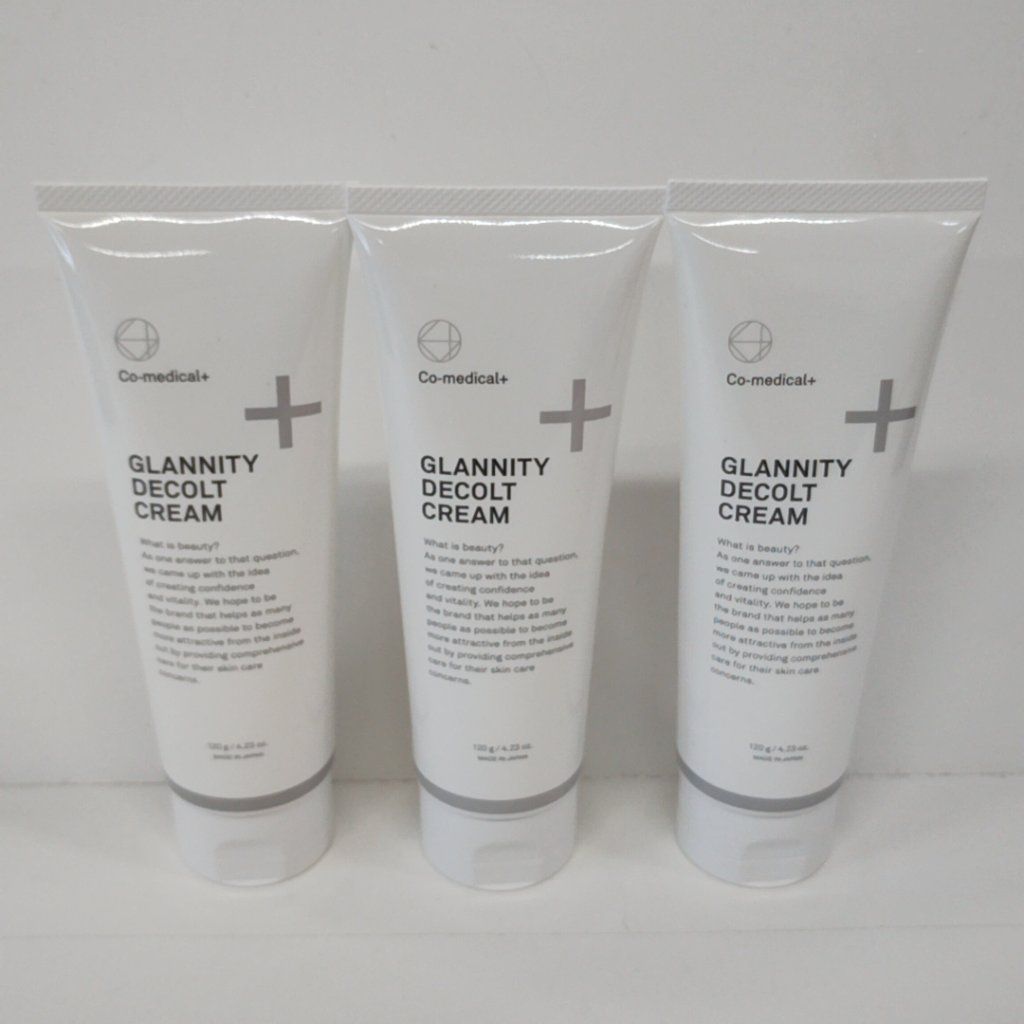 Z0538 Co-medical+ CO GLANNITY DECOLT CREAM (バスト用クリーム) 120g 3点セット
