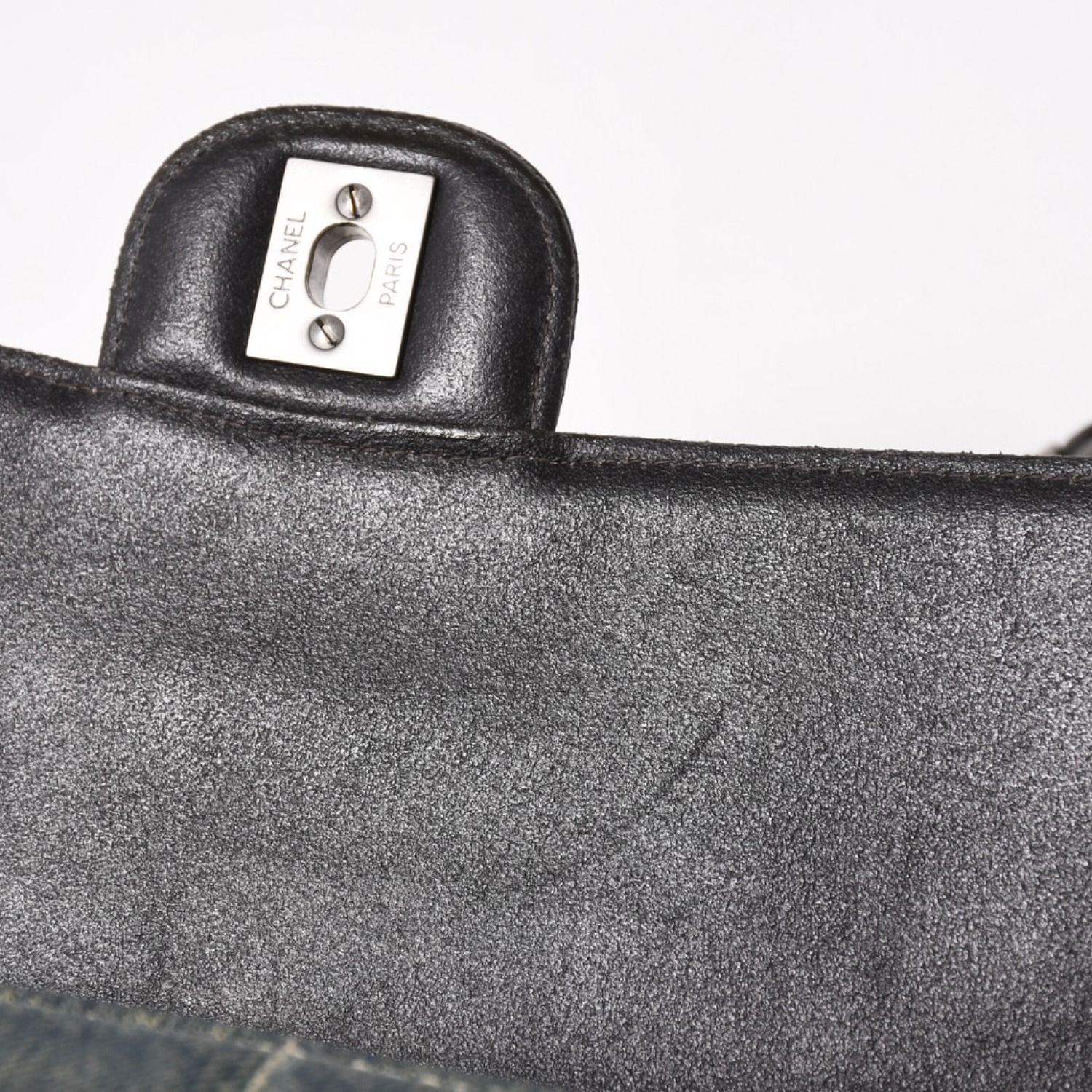 極美品 CHANEL シャネル チョコバー25 Sフラップ Wチェーンショルダー