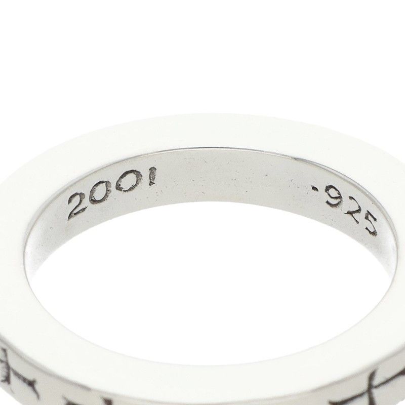クロムハーツ 3mm SPACER FUCKYOU/3mmスペーサーファックユー シルバー