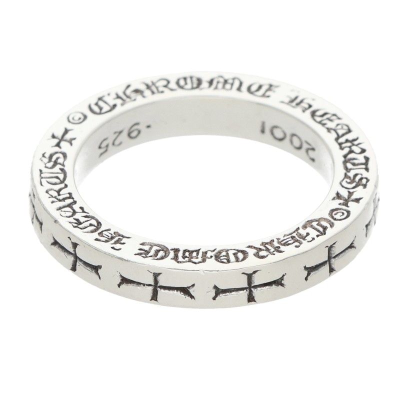 クロムハーツ 3mm SPACER FUCKYOU/3mmスペーサーファックユー シルバー